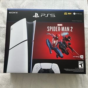 SALE!! Brand new PS5 marvel Spider-Man 2 4k 120 HDR